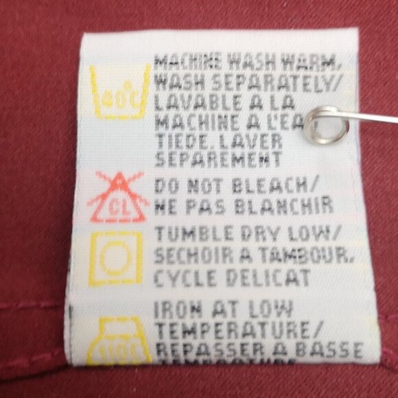 NWT West Coast Connection Men's Size Large Red Button Front Shirt - Picture 8 of 11